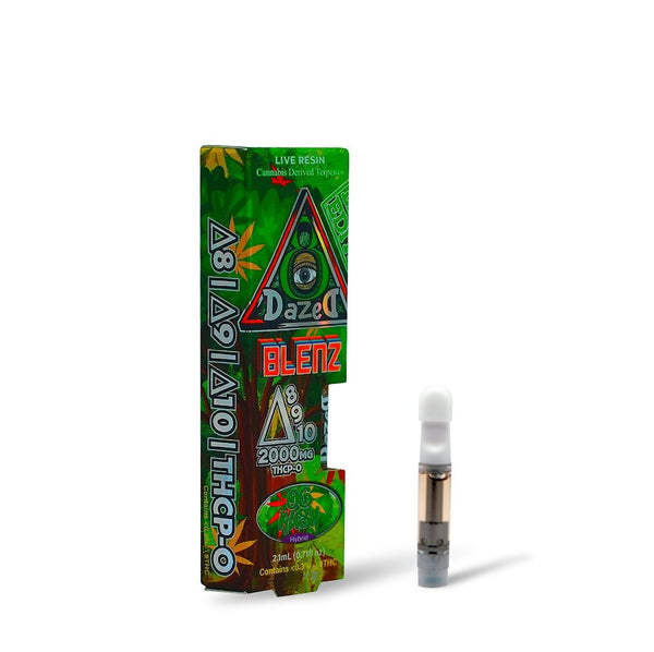 Dazed8 Blenz 2.1g Live Resin Carts - OG Kush - 2100mg - HHCO / THCO /