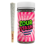 Zour Stash 10ct 2g Thca Liquid Diamond Pre Rolls - Blue Raspberry Lemonade