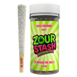 Zour Stash 10ct 2g Thca Liquid Diamond Pre Rolls - Watermelon