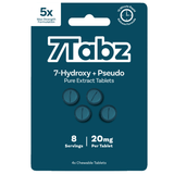 7Tabz - 7 Hydroxy + Pseudo Tablets - 80mg - 4pc - Hemp Wholesaler