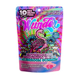 Wunder Entheogenic Blend Mushrooms + Blue Lotus  (12,000mg Blend+1000 Blue Lotus - Pink Lemonade - 10ct Pouch