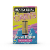 Bearly Legal 2g THCa/THCp/HHC Carts - Donnie Burger - Bandit Distribution