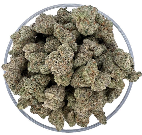 Bulk THCa AAA Exotics Indoor Flower - Purple Push Pop (35.13%) - Bandit Distribution