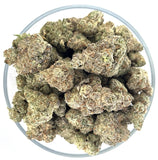 Bulk THCa AAA Exotics Indoor Flower - Red Eye (33.6%) - Bandit Distribution