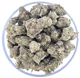 Bulk THCa AAA Flower - Purple Gusherz - 31.29% - Bandit Distribution