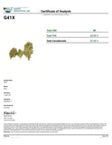 Bulk THCa AAA Light Dep Flower - G41X - 27.25% - Bandit Distribution