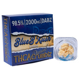 Dazed8 - BlueB Kush THCA Diamond Crumble - 2000mg - Indica - Bandit Distribution