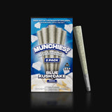 Delta Munchies Thca Infused Prerolls 1g - 5pack - Blue Kush Cake - Bandit Distribution