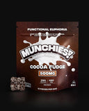 Delta Munchies THC+CBD Edibles - Cereal Crunchies - 500mg - Cocoa Fudge - Bandit Distribution