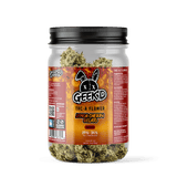 Geek'd Thca Flower - 2oz Jar - Lemon Cherry Gelato - Indica - Hemp Wholesaler