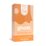 Ghost Blissful Blend 7g Disposable -THCa-THCp-HHCp - Peaches & Cream (Hybrid) - Bandit Distribution