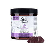 Koi Complete Full Spectrum CBD Gummies - CBD+D9 - 900mg - Grape - Bandit Distribution