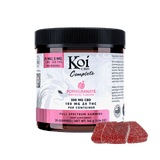 Koi Complete Full Spectrum CBD Gummies - CBD+D9 - 900mg - Pomegranate - Bandit Distribution