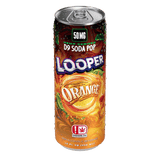 Looper D9 Soda Pop 50mg Cans - 4ct Case - Orange - Bandit Distribution