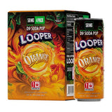 Looper D9 Soda Pop 50mg Cans - 4ct Case - Orange