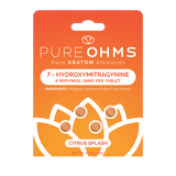 Pure Ohms 7-Hydroxy Tabs 18mg - 4pk - 10ct Display - Citrus Splash