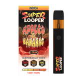 Super Looper THCA-THCP-HHC Super Potent 1g Disposables - Apples & Bananas - Bandit Distribution