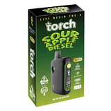 Torch 6g Live Resin Thca Disposables - Sour Apple Diesel - Sativa - Bandit Distribution