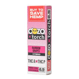 Torch x Dozo 2.5g Disposable - Thca x Thcp Blend - Rainbow Grapes ( Hybrid ) - Bandit Distribution