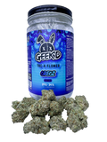 Geek'd Thca Flower - 2oz Jar - Oreoz - Hybrid