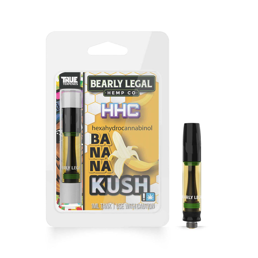 Banana Kush HHC Hexahydrocannabinol Vape Tanks Carts