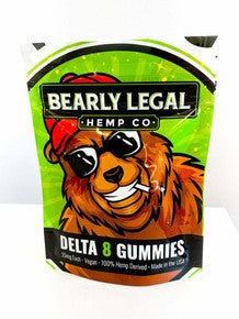 Wholesale Delta-8-THC Gummies 25mg - Grape - 1,000ct Bulk