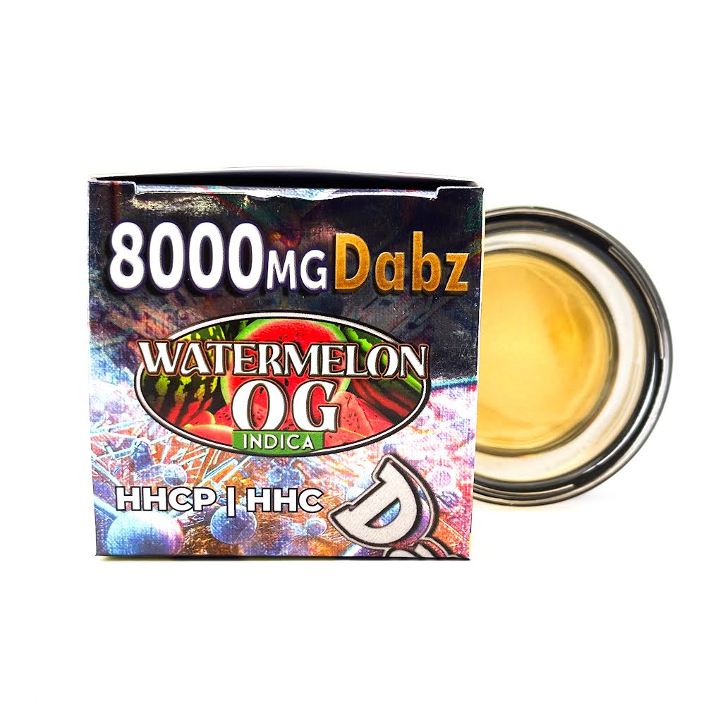 DazeD8 - Atomic Blenz Pink Champagne HHC/HHCP 8g Dabs- Watermelon OG