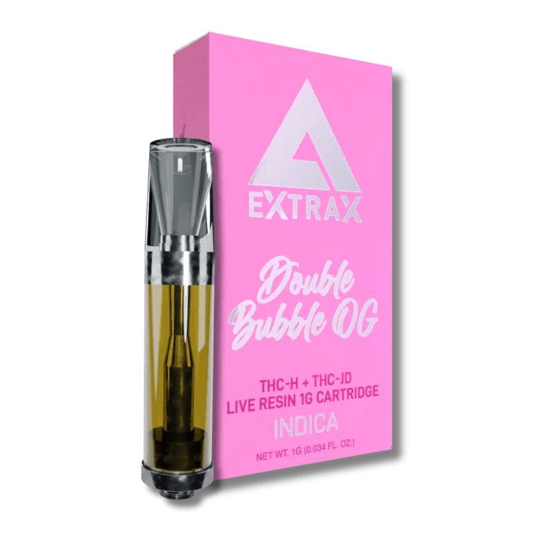 Delta Extrax - Lights Out 1g Cart - Blends w/ Live Resin - Double Bubb