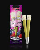 Delta Munchies Double Doinks - THCa Diamond Infused Pre Rolls 2pk - Berry Marmalade - Bandit Distribution